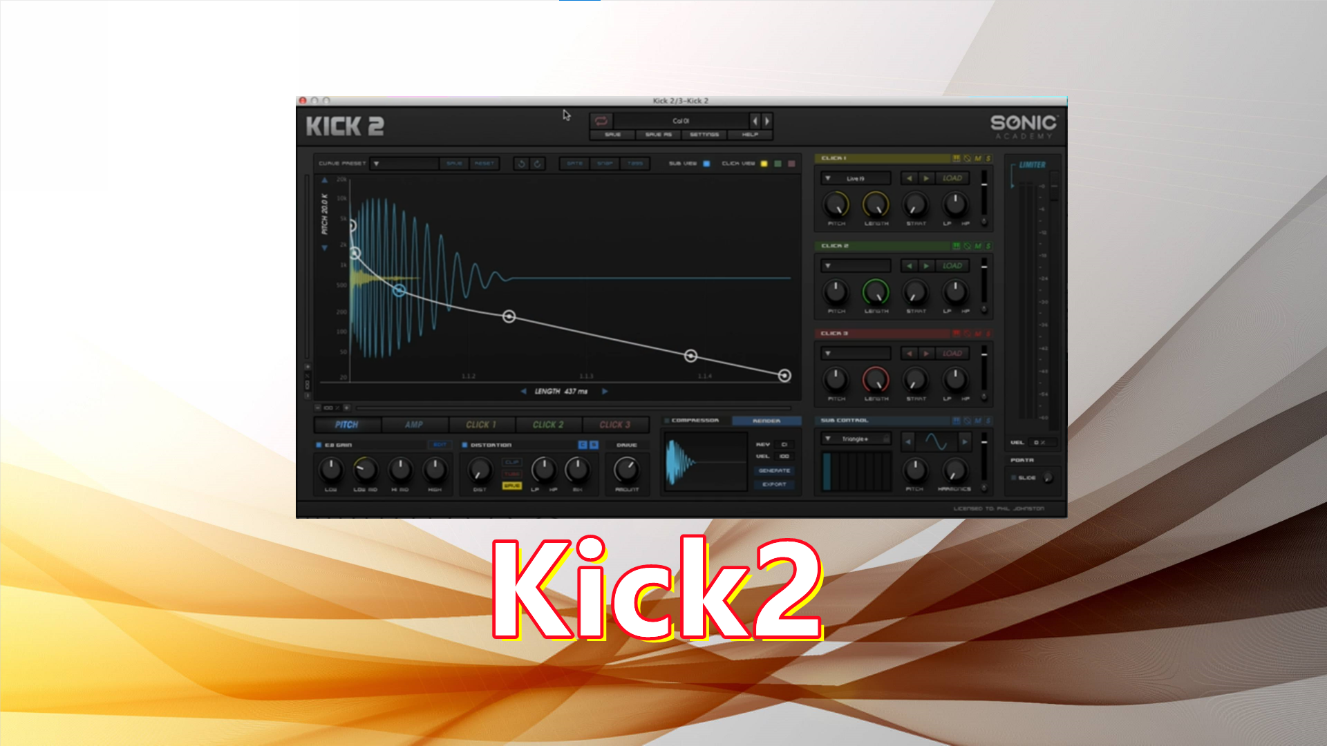Kick2低鼓插件 – Kick2低鼓插件  MacOS