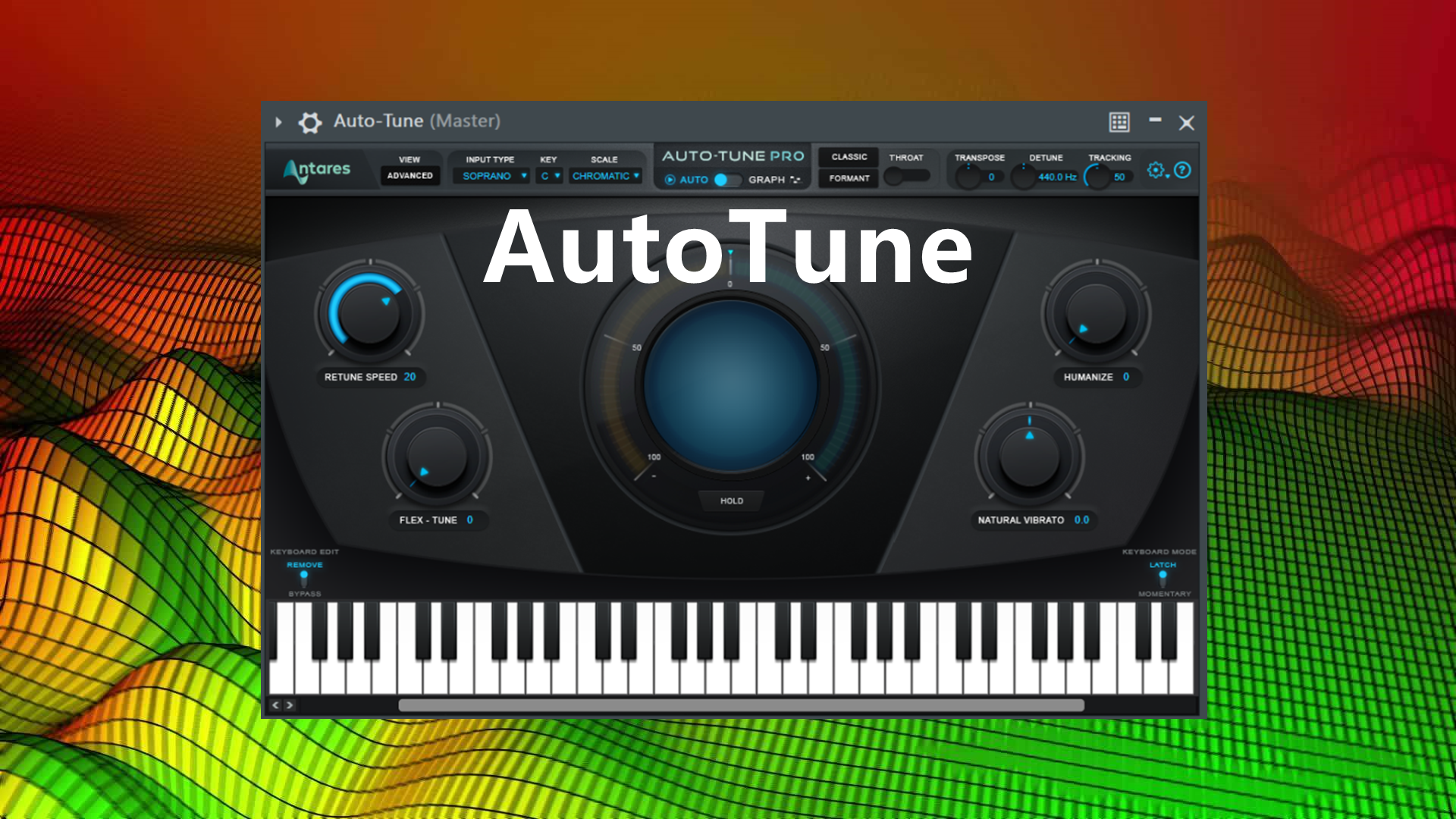 【修音插件】AutoTune9 Pro 专业完整版效果器合集 – 电音效果Windows版