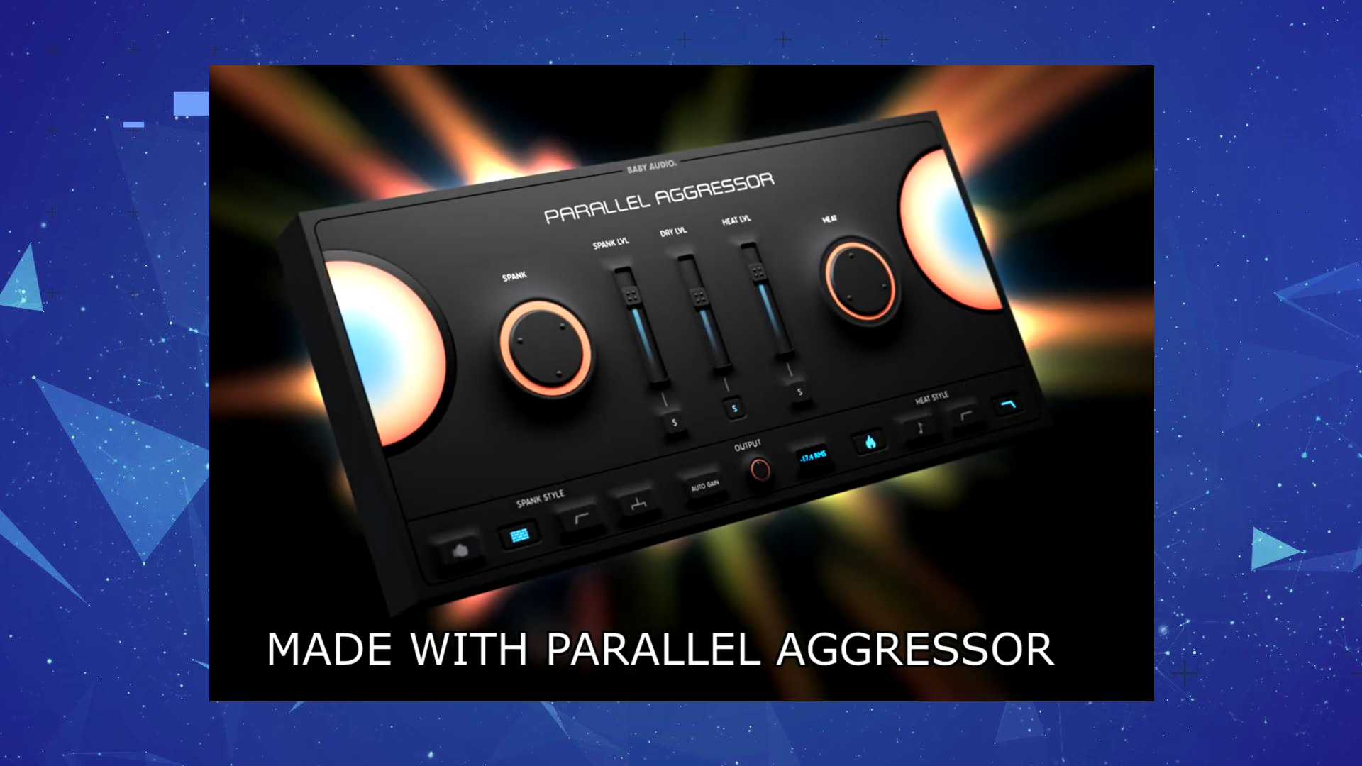 Baby.Audio – Parallel Aggressor 平行压缩插件 – 双重平行压缩一个插件Win\Mac版