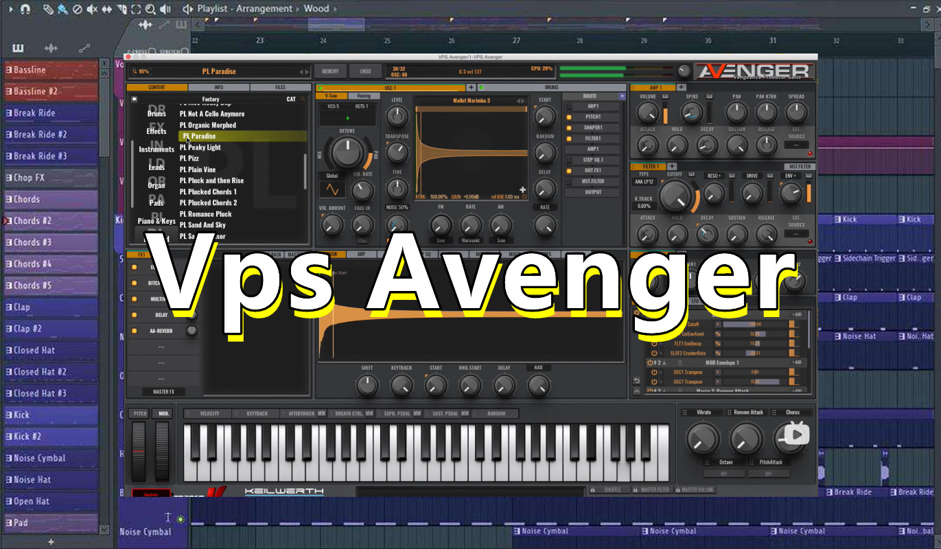 复仇者Vps Avenger合成器+音色库 [MacOS版]