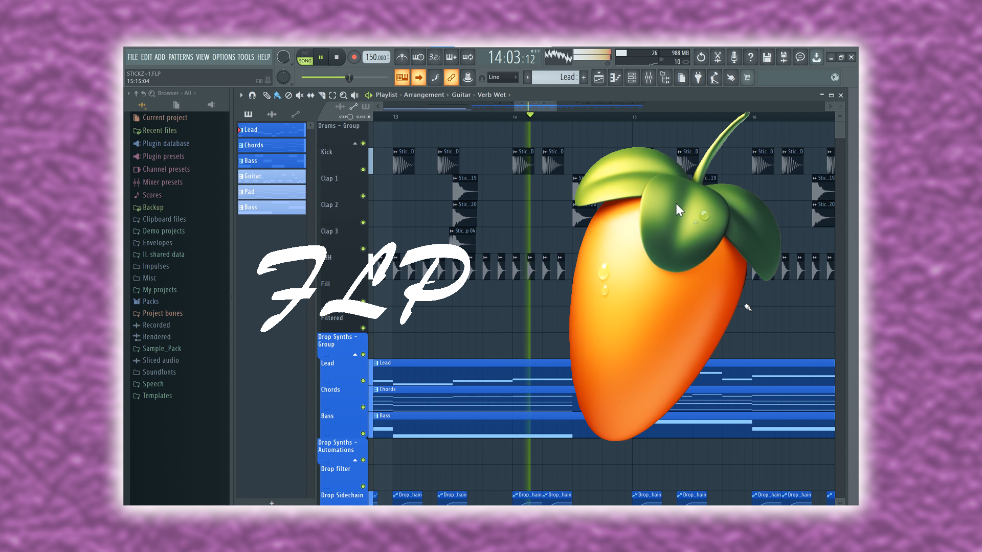 FL Studio 高质量工程 Stickz SIE2 – Broken Ones