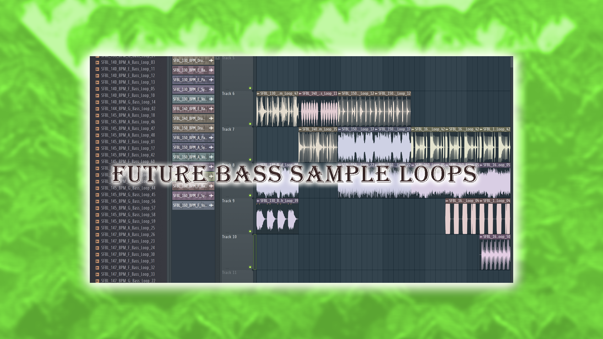 Future Bass Loops 采样包 Loops One Shots Vocal ···