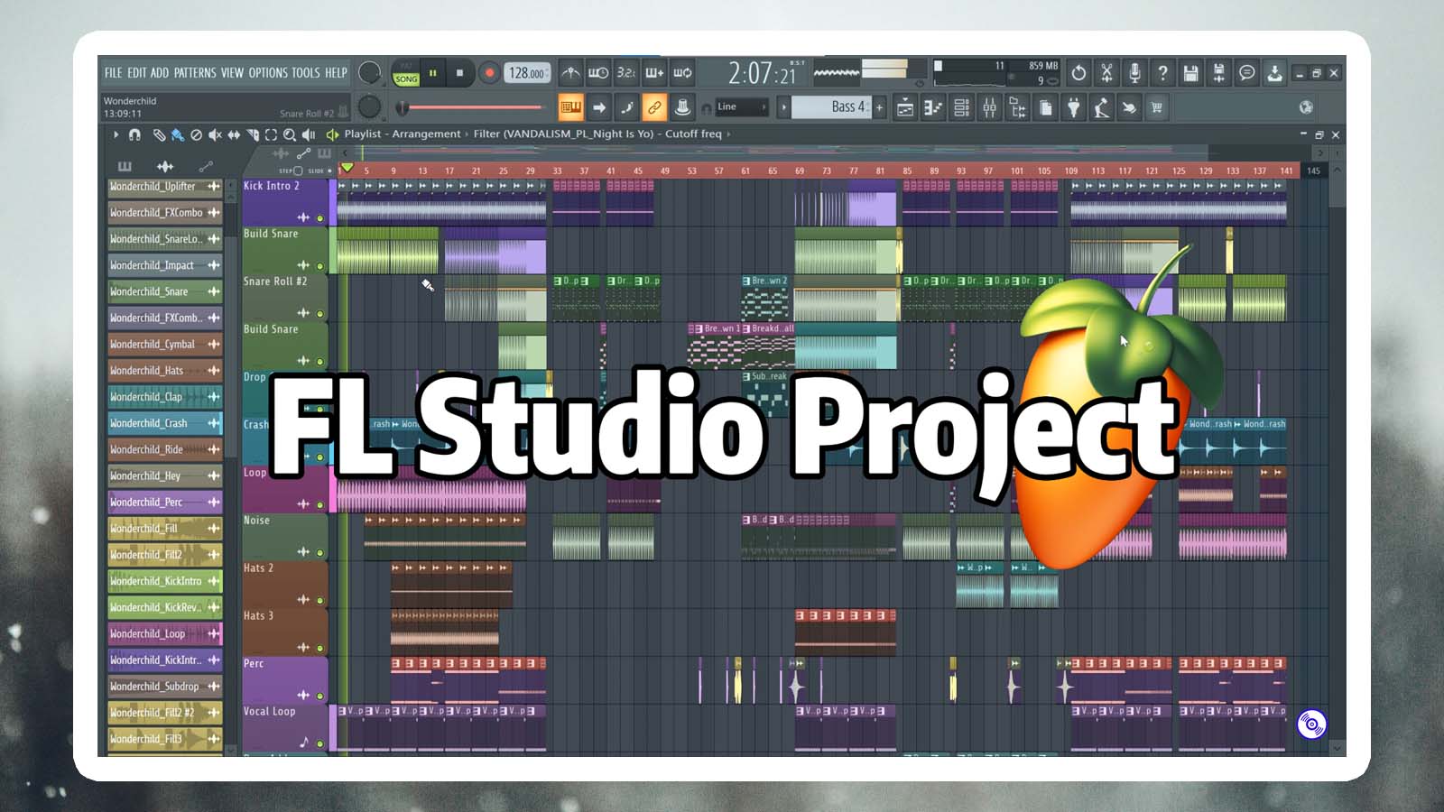 FL Studio Project 工程 EDM电子舞曲