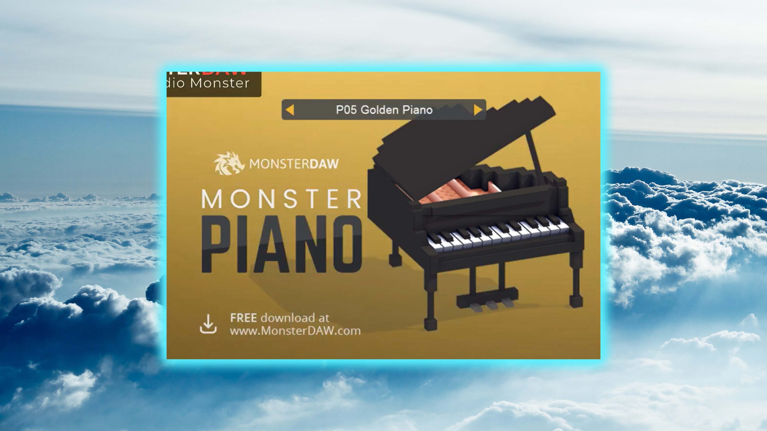 经典钢琴音色插件 Monster Piano