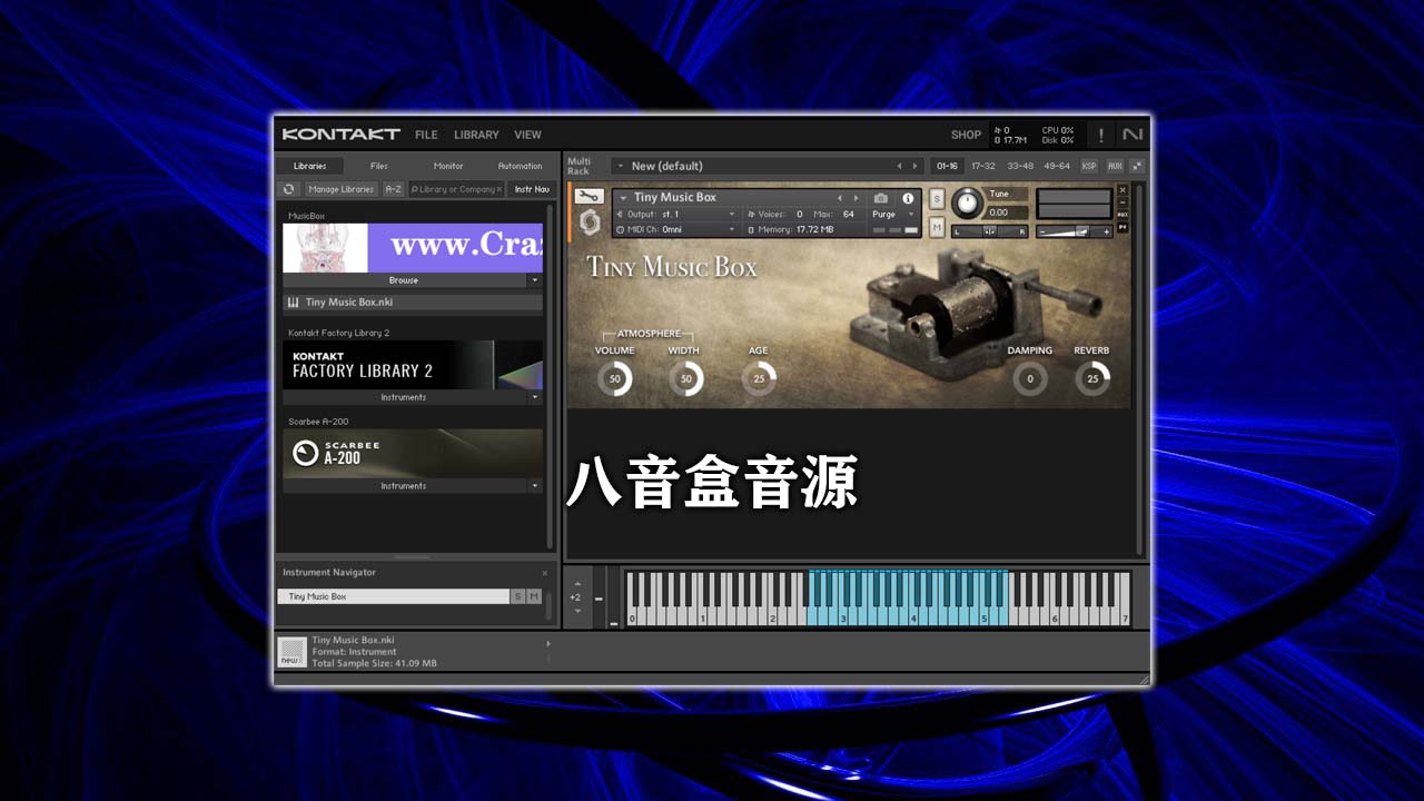 【八音盒音源】强烈推荐这款音源 Music Box 编曲必备音源！
