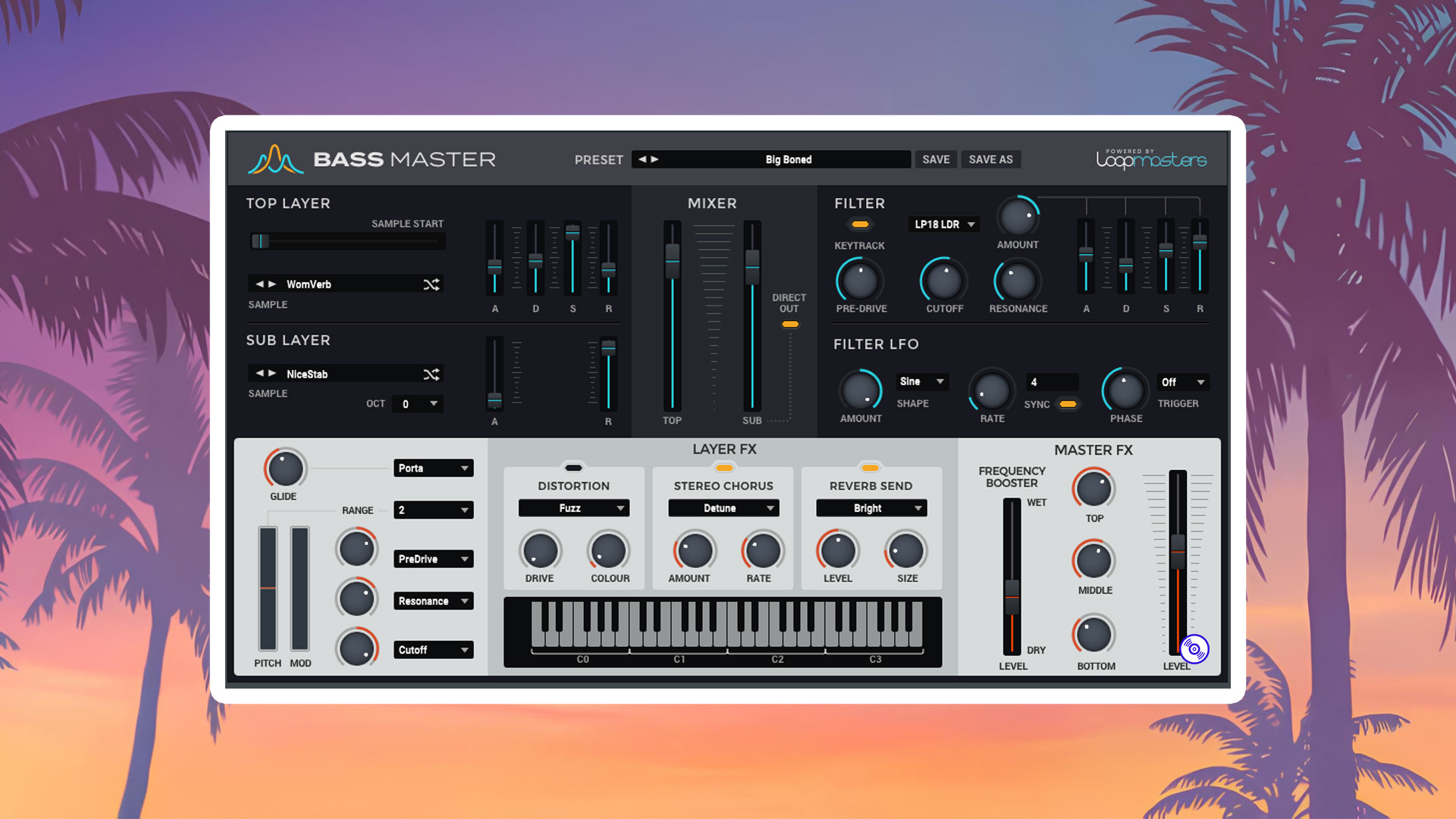 贝斯合成插件 Bass Master VST插件下载！Windows-MacOS